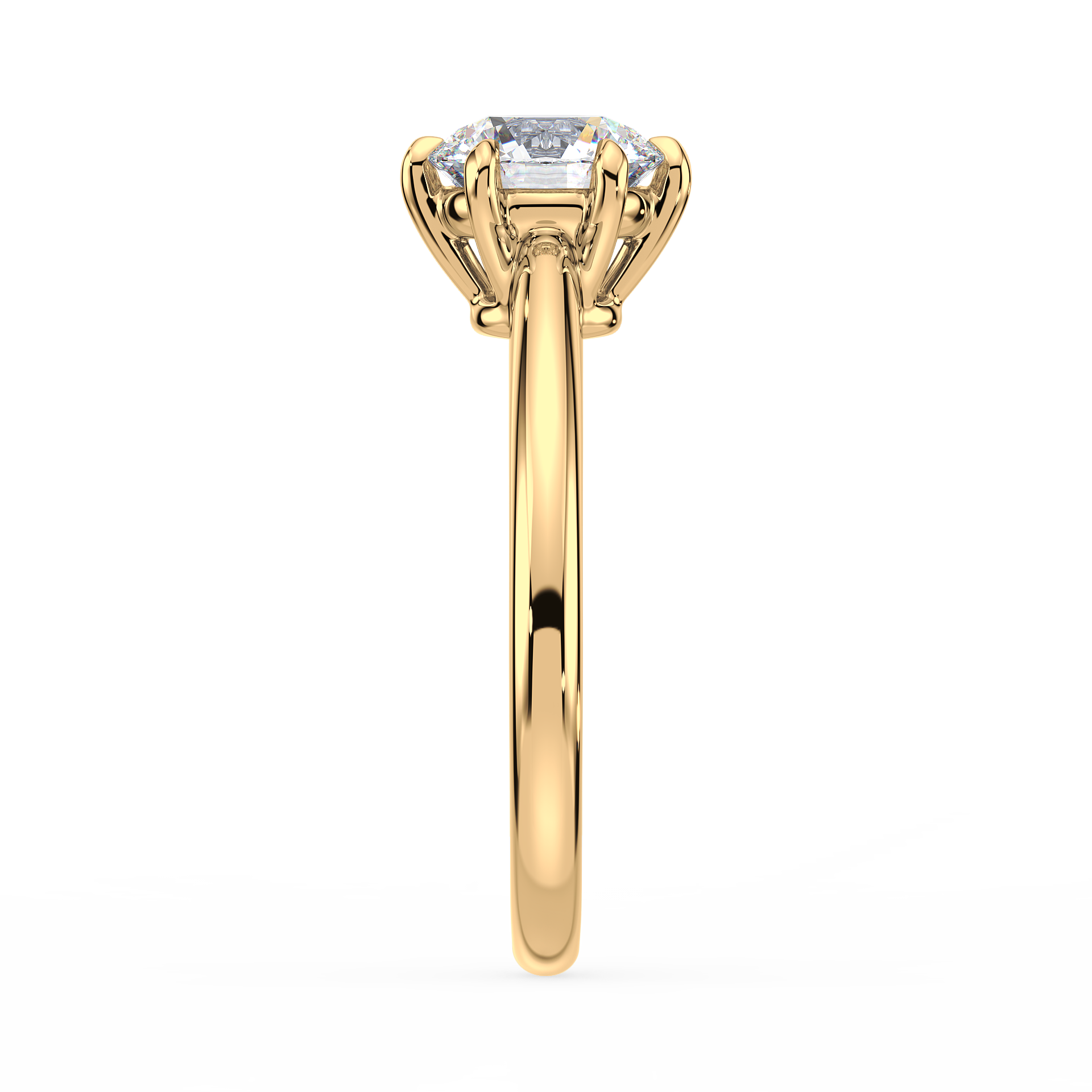1 Carat Solitaire Lab-Grown Diamond Engagement Ring