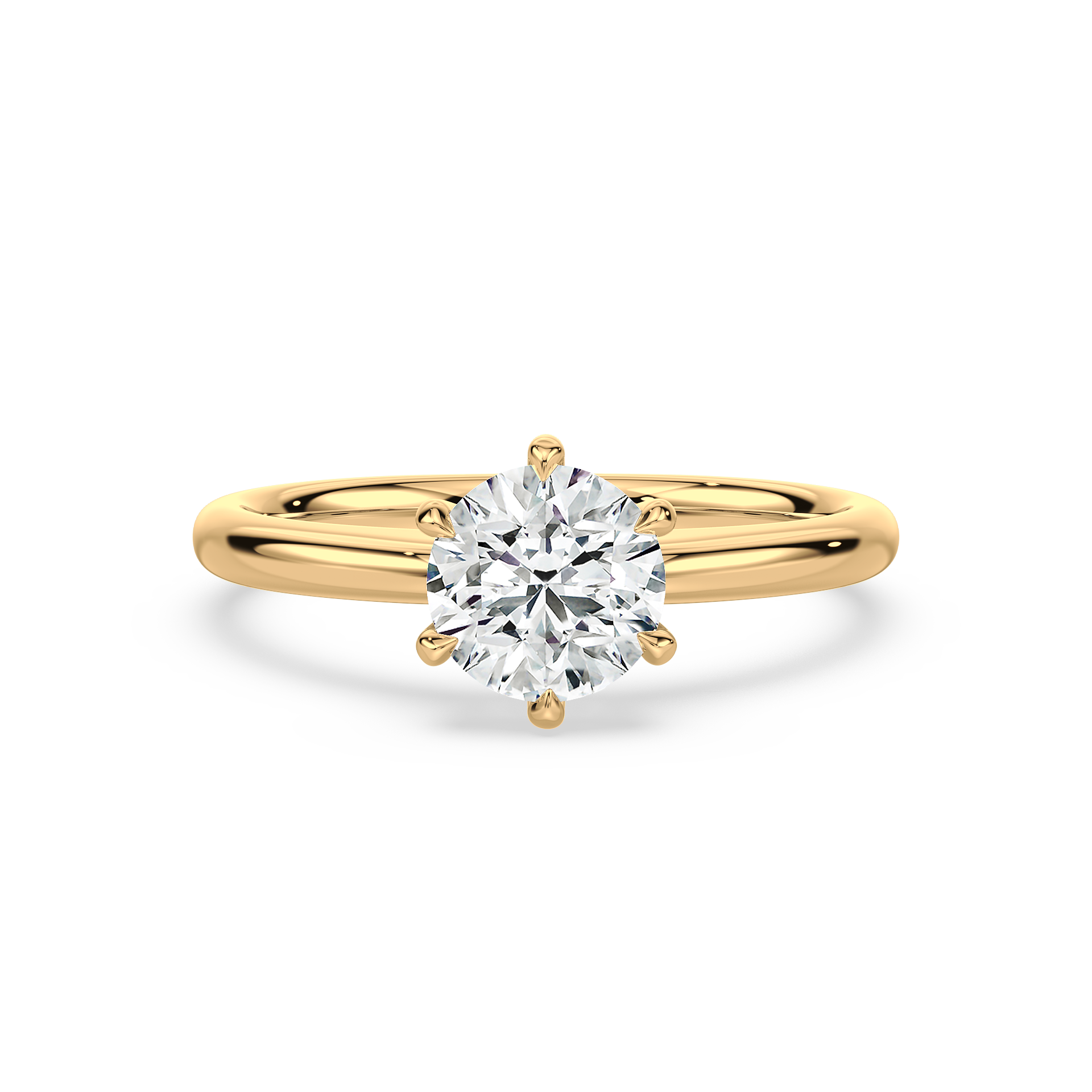 1 Carat Solitaire Lab-Grown Diamond Engagement Ring